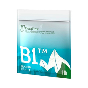FloraFlex Nutrients - B1 0,453 кг Удобрение минеральное для стадии цветения FloraFlex Nutrients - B1 0,453 кг Удобрение минеральное для стадии цветения