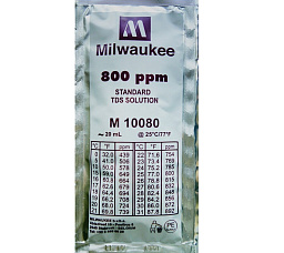 Milwaukee 800 ppm 20мл Калибровочный раствор для TDS метров(Распродажа)
