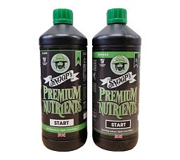 Snoop's Premium Nutrients Start A+B soft water 1 л Удобрения для рассады