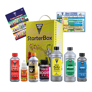 Hesi® "СтартерБоксГидро" Набор удобрений для гидропоники (StarterBoxHydro)