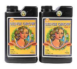 Advanced Nutrients® "рН-Перфект-Сенси Компоненты А+Б для Роста" 1 л Удобрение (pH-Perfect-Sensi Grow Parts A+B)