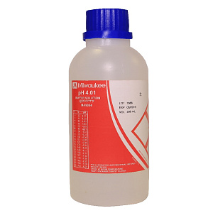 Milwaukee pH 4.01 Калибровочный буфеpHый раствор 230 мл