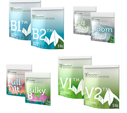 FloraFlex комплект удобрений и стимуляторов из 8 компонентов