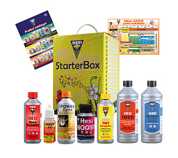 Hesi - StarterBox Coco Набор удобрений для выращивания в кокосовом субстрате (Уценка#517)	