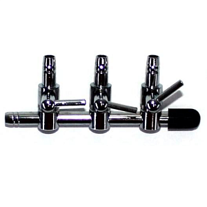 Hailea Разделитель потока на 3 канала Хром Hailea Разделитель потока на 3 канала Хром