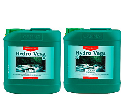 CANNA Hydro Vega A+B 5 л (soft water) Удобрения минеральные для стадии вегетации для гидропоники