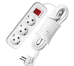 UNIVersal S-303 Удлинитель с выключателем (3 розетки) 5м