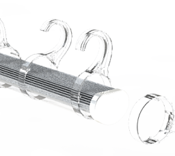 Secret Jardin Пластиковая клипса для крепления светильников TLED, d=30 мм, 10 шт Secret Jardin Пластиковая клипса для крепления светильников TLED, d=30 мм, 10 шт