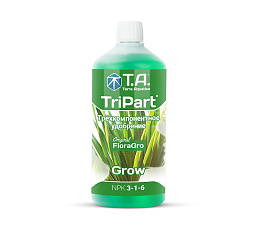 Terra Aquatica (GHE) TriPart Grow 1 л Удобрение минеральное