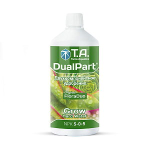 Terra Aquatica (GHE) DualPart Grow HW 1 л Удобрение минеральное для жёсткой воды