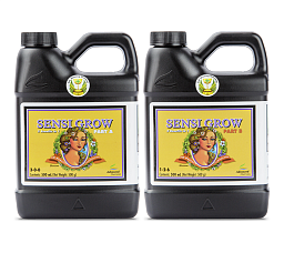 Advanced Nutrients® "рН-Перфект-Сенси Компоненты А+Б для Роста" 0,5 л Удобрение (pH-Perfect-Sensi Grow Parts A+B)