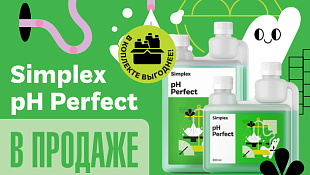 Simplex pH Perfect снова в продаже!