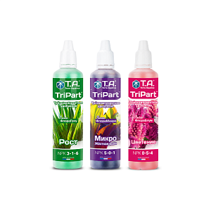 Terra Aquatica TriPart® Набор минеральных удобрений 60 мл