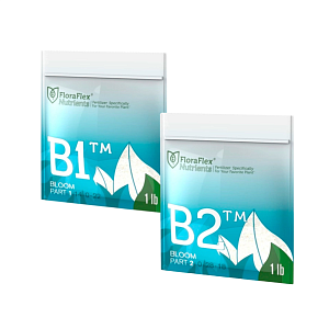 FloraFlex комплект базовых удобрений для вегетации и цветения, 0.5 кг