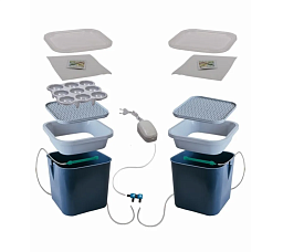 Здоровья клад АэроСАД Гидропонная мини-система Графит (2-х модульная)