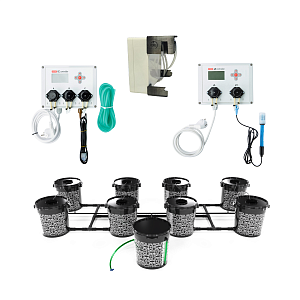 Комплект автоматизации AquaPot Upgrader + AquaPot XL8 + E-MODE регуляторы pH и EC