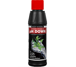 Growth Technology Hydroponic pH Down 250 мл Раствор для понижения pH