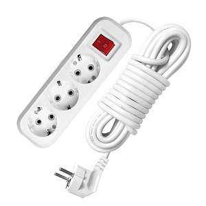 UNIVersal S-303 Удлинитель с выключателем (3 розетки) 5м