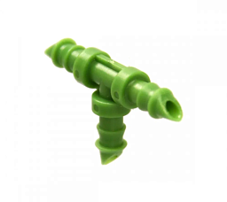 FloraFlex Микро Т-фитинг для капельного полива, 1/4"