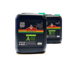 Rastea Eco-Hydro Vega A+B 5 л Удобрение минеральное для стадии вегетации для гидропоники