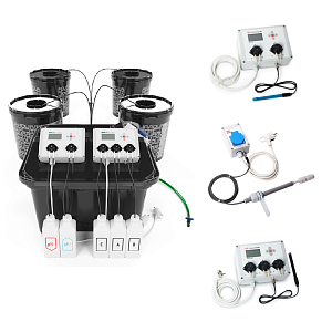 АкваПот E-MODE 4 + Регулятор pH  + Регулятор EC + SensiRoom LVL