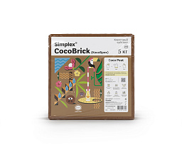 Simplex® КокоБрик XL (CocoBrick XL) 5 кг Кокосовый субстрат пресованный