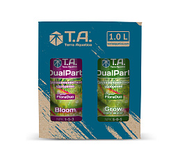 Terra Aquatica DualPart® Набор минеральных удобрений для жёсткой воды 1 л (Set HW)