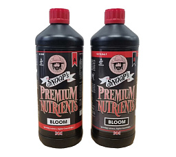 Snoop's Premium Nutrients Bloom A+B Soil (Non-circulating) soft water 1 л Удобрения для почвогрунта