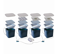 Здоровья клад АэроСАД Гидропонная мини-система Графит (4-х модульная)