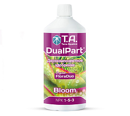 Terra Aquatica DualPart® Удобрение минеральное "Цветение" 1 л (Bloom) Terra Aquatica DualPart® Удобрение минеральное "Цветение" 1 л (Bloom)