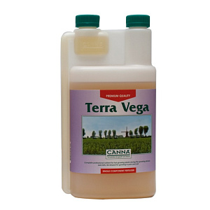 CANNA Terra Vega 1 л Удобрение органоминеральное для стадии вегетации для почвосмесей