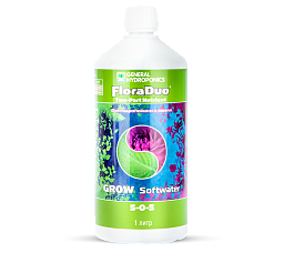 Terra Aquatica (GHE) FloraDuo Grow SW 1 л Удобрение минеральное для мягкой воды Terra Aquatica (GHE) FloraDuo Grow SW 1 л Удобрение минеральное для мягкой воды
