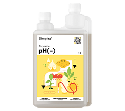 Simplex® pH(-) 1 л Регулятор для понижения уровня pH Simplex® pH(-) 1 л Регулятор для понижения уровня pH