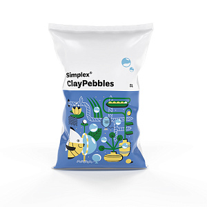Simplex® КлэйПебблс (ClayPebbles) 5 л Керамзит фракция ⌀8-16