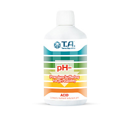 Terra Aquatica (GHE) pH- 0,5 л Регулятор pH Terra Aquatica (GHE) pH- 0,5 л Регулятор pH
