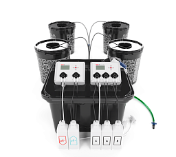 АкваПот E-MODE® 4 Гидропонная система с растворным баком (RWT), 170 л, 4 растения