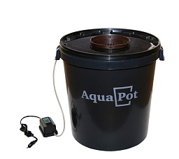 AquaPot® XL Гидропонная система 30 л (с компрессором) AquaPot® XL Гидропонная система 30 л (с компрессором)