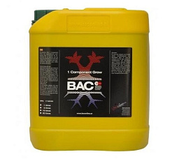 BAC 1 Component Soil Grow 5 л Удобрение минеральное для стадии вегетации для почвосмесей