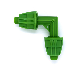 FloraFlex Трубный Г-фитинг для капельного полива, 16-17 мм