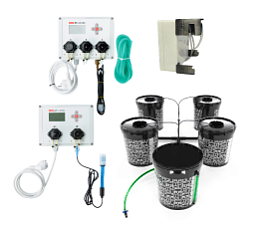 Комплект автоматизации AquaPot Upgrader + AquaPot XL4 + E-MODE регуляторы pH и EC