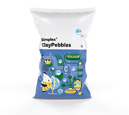 Simplex® КлэйПебблс (ClayPebbles) 5 л Керамзит фракция ⌀8-16