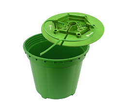 FloraFlex ведро PotPro | 18,9 л и крышка FloraCap Round (19-30 см)