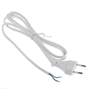 Вилка + провод 2*1.5, 2 м