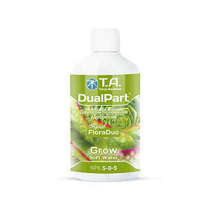 Terra Aquatica DualPart® Удобрение минеральное для мягкой воды "Рост" 0,5 л (Grow SW)