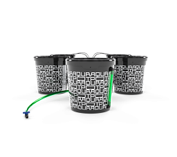 АкваПот Кваттро Гидропонная система 100 л (RWT) на четыре растения