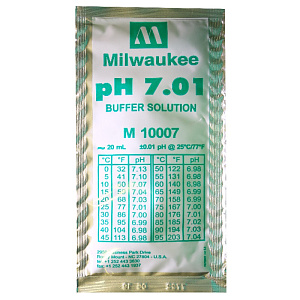 Milwaukee® pH 7.01 Калибровочный буфеpный раствор 20 мл (t*)