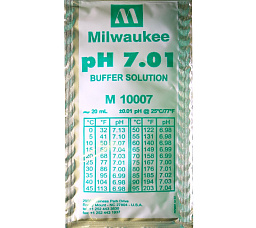 Milwaukee pH 7.01 Калибровочный буфеpный раствор 20 мл