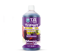 Terra Aquatica TriPart® Удобрение минеральное для жёсткой воды "Микро" 1 л (Micro HW)