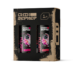 Ситифермер Цветы А+Б 0,5+0,5 л Набор минеральных удобрений