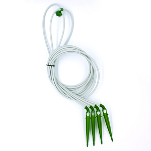 FloraFlex набор для капельного полива с 4-ходовой микротрубкой и эмиттером, 40 см